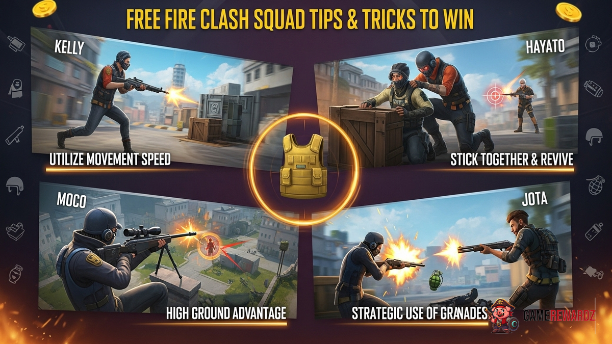 Free Fire Clash Squad Tips &amp; Tricks to Win